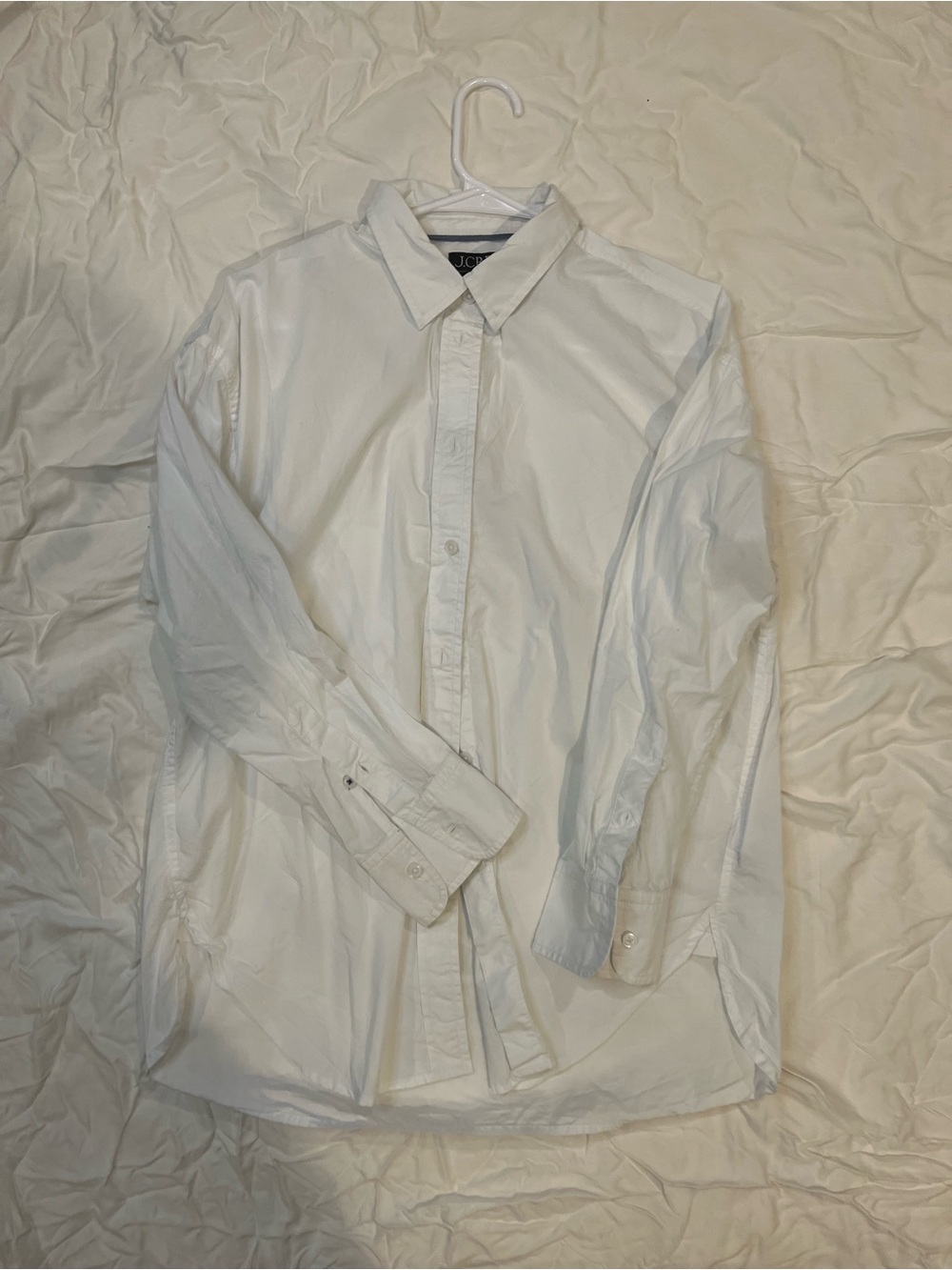 Jcrew White Button Down Size 10